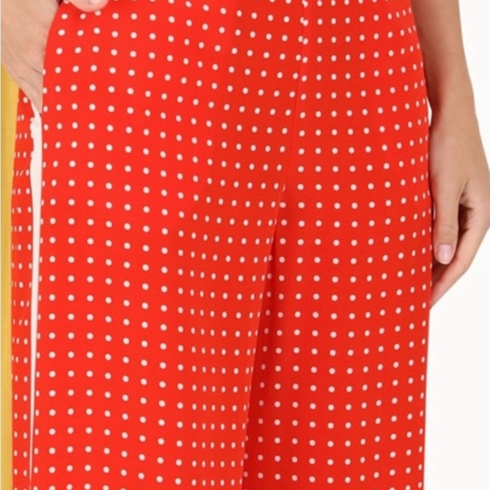 Zimmermann Red & white Polka Dot pants size 0. Wrap Top size 1 sold separately - Picture 7 of 16